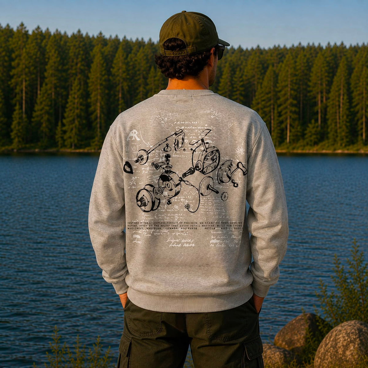 Reel Mechanics Crew Neck